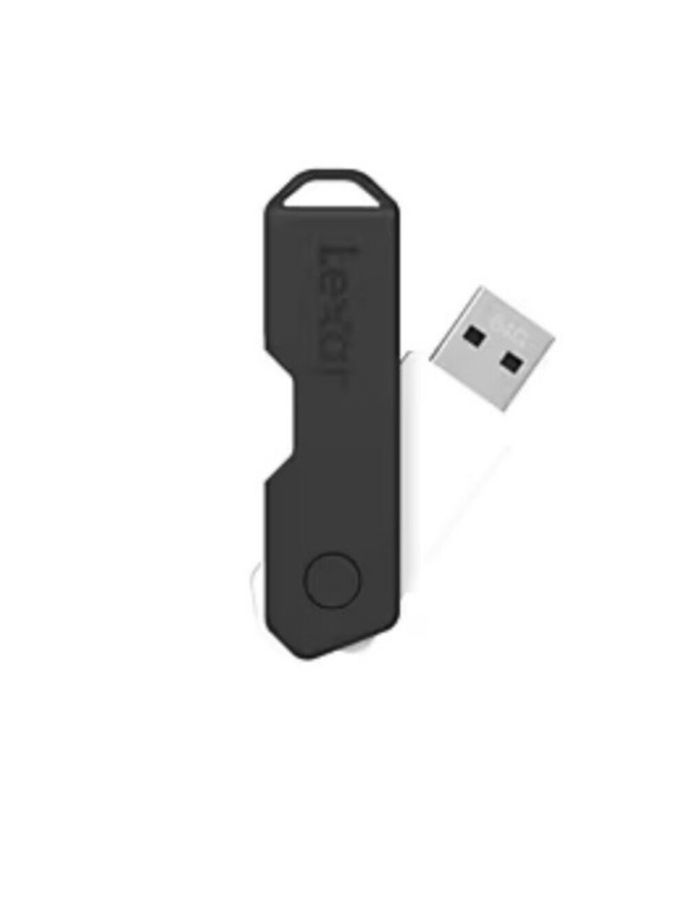 Lexar JumpDrive TwistTurn2 64GB USB Flash Drive JDTT2-64GABNABK